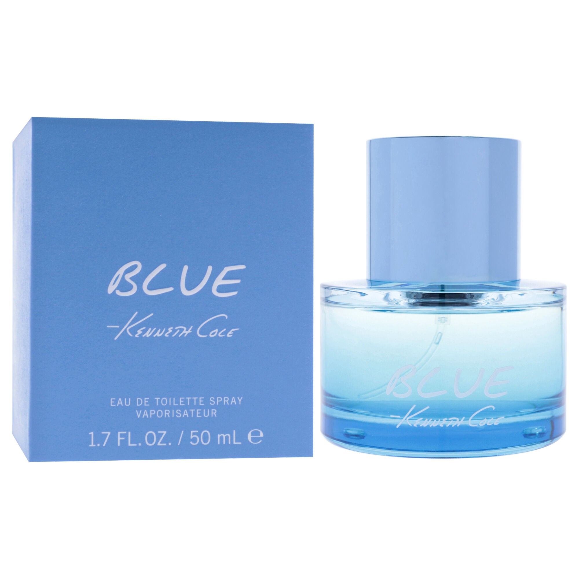 Kenneth Cole Blue by Kenneth Cole for Men - 1.7 oz EDT Spray, Clear, alternate image number 2