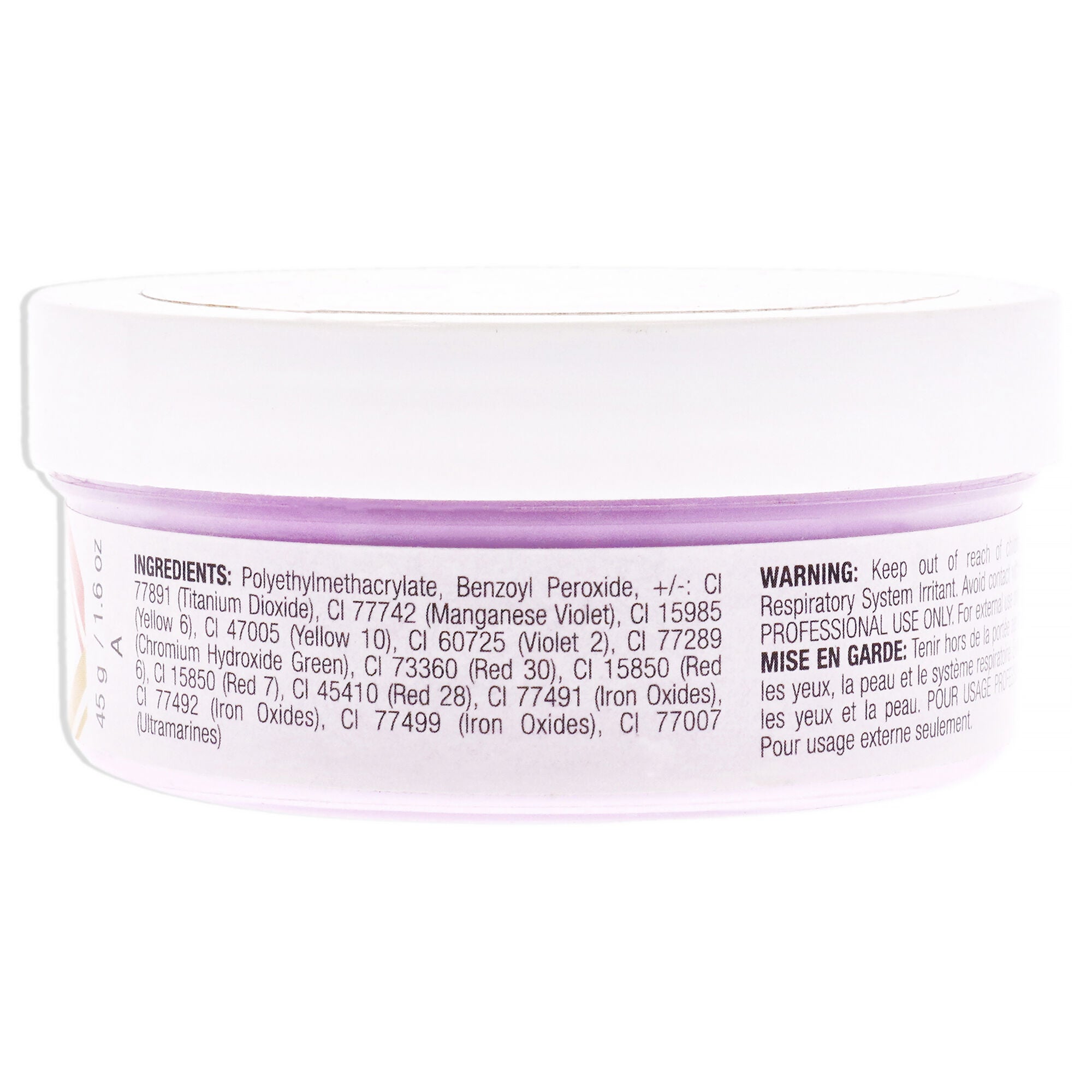 Colour Acrylic Powder - Grape Purple by Cuccio PRO for Women - 1.6 oz Acrylic Powder, See Description, alternate image number 2