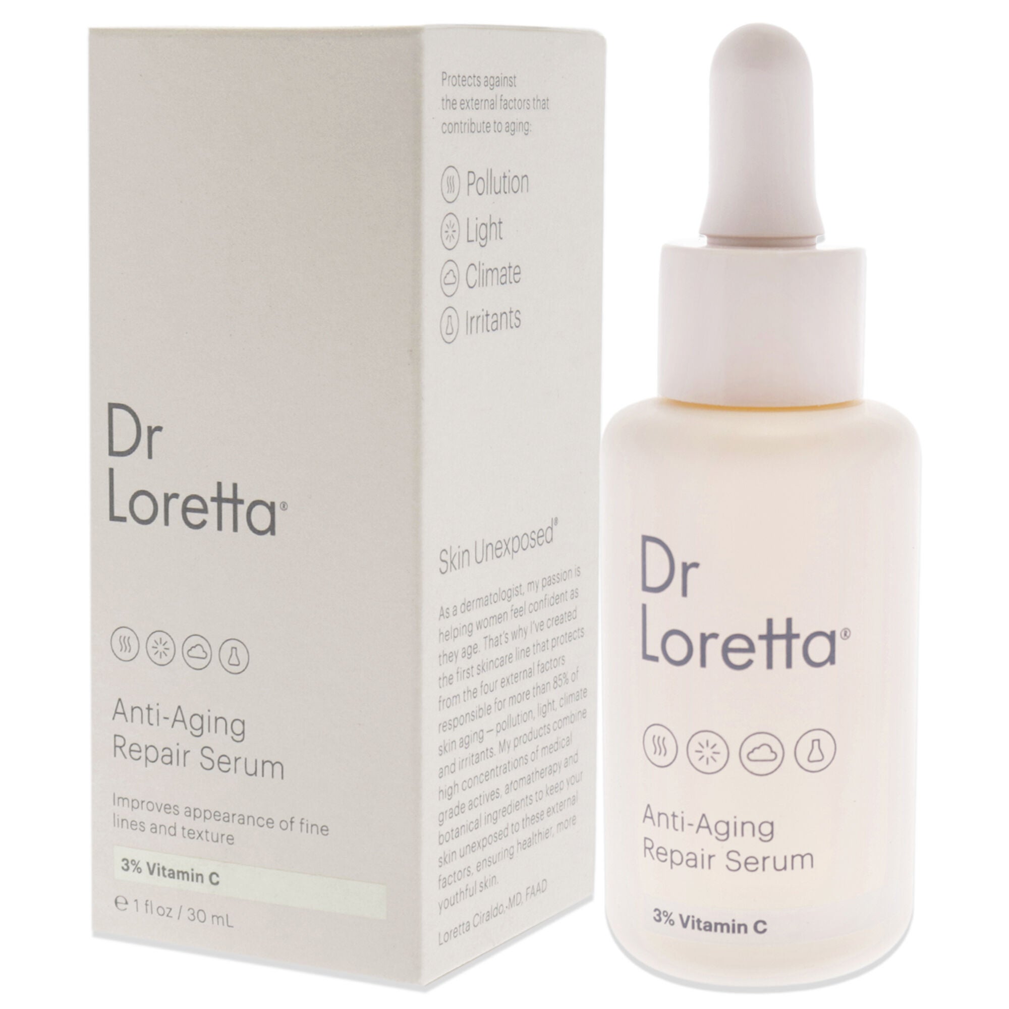 Anti-Aging Repair Serum by Dr. Loretta for Unisex - 1 oz Serum, , alternate image number 7