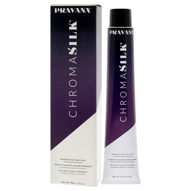 ChromaSilk Creme Hair Color - 10.13 Extra Light Ash Golden Blonde by Pravana for Unisex - 3 oz Hair Color, , alternate image number null