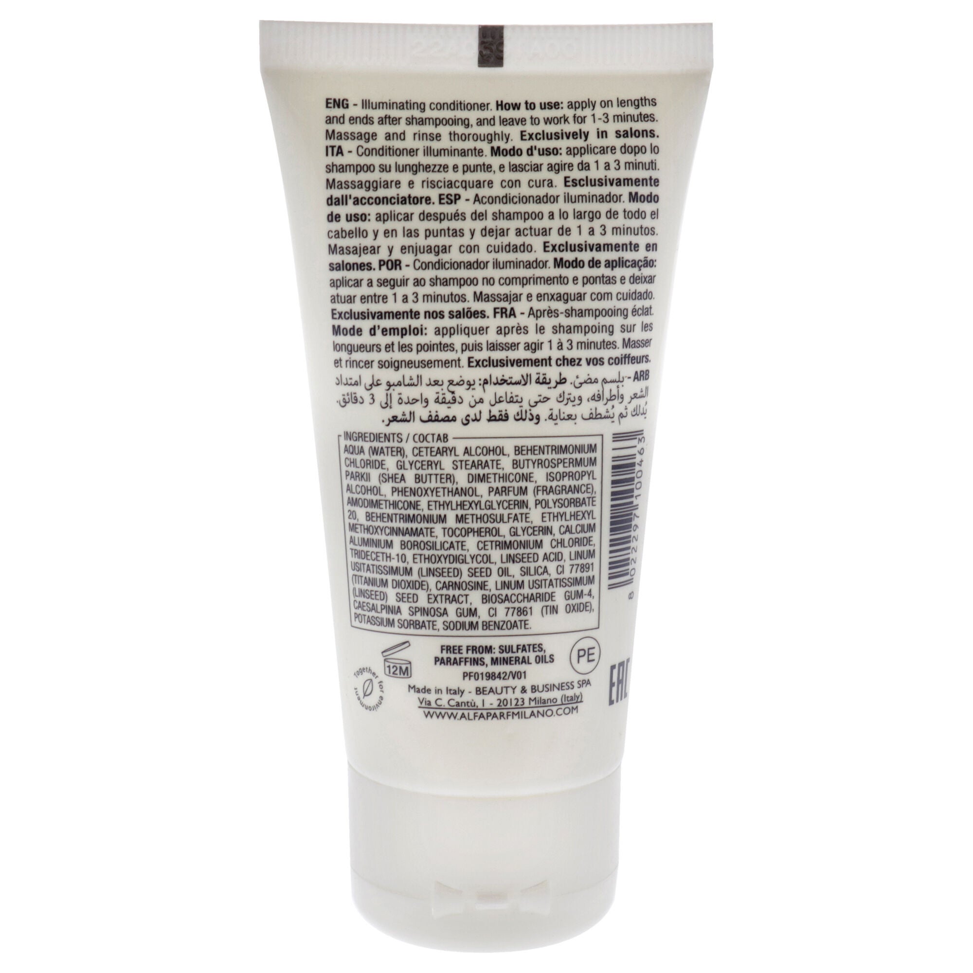 Semi Di Lino Diamond Illuminating Conditioner by Alfaparf Milano for Unisex - 1.69 oz Conditioner, See Description, alternate image number 1