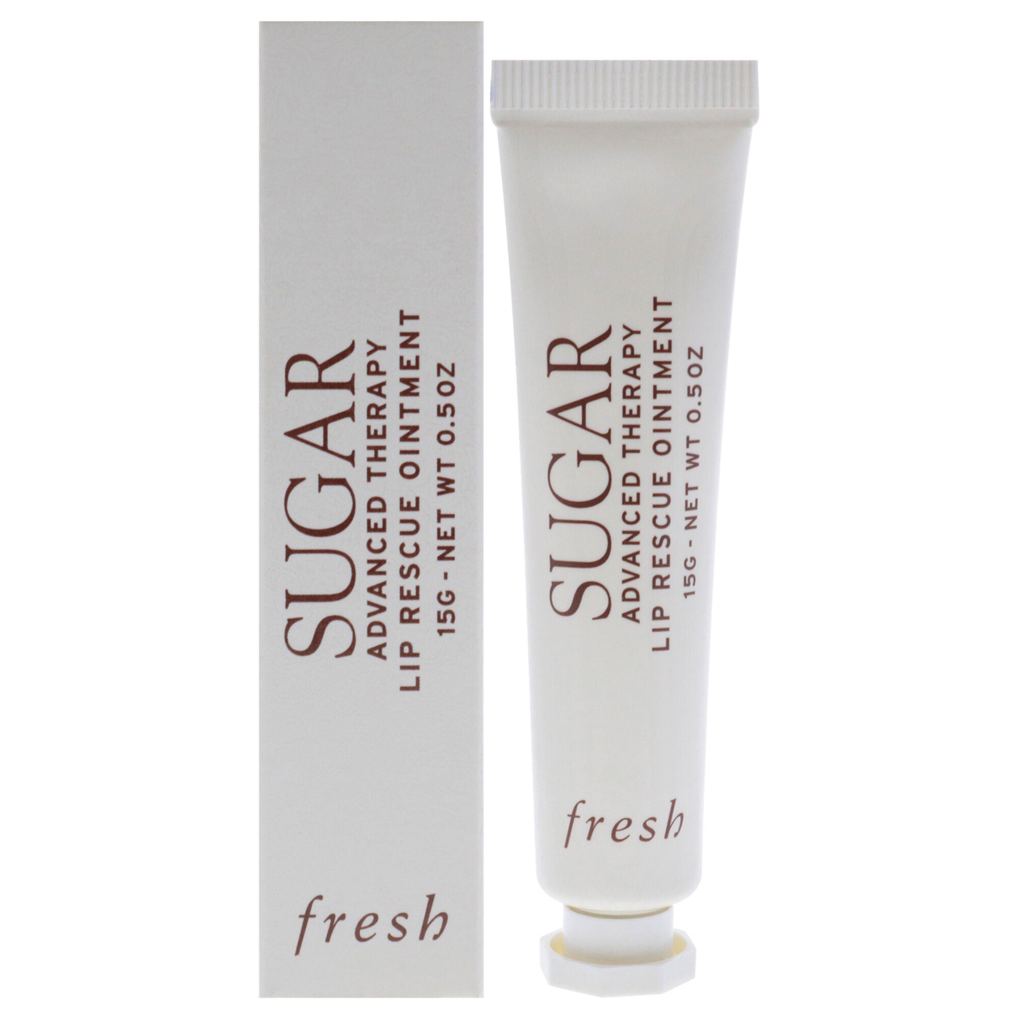Sugar Advanced Therapy Lip Rescue Ointment by Fresh for Women - 0.5 oz Lip Balm, White, hi-res image number 0
