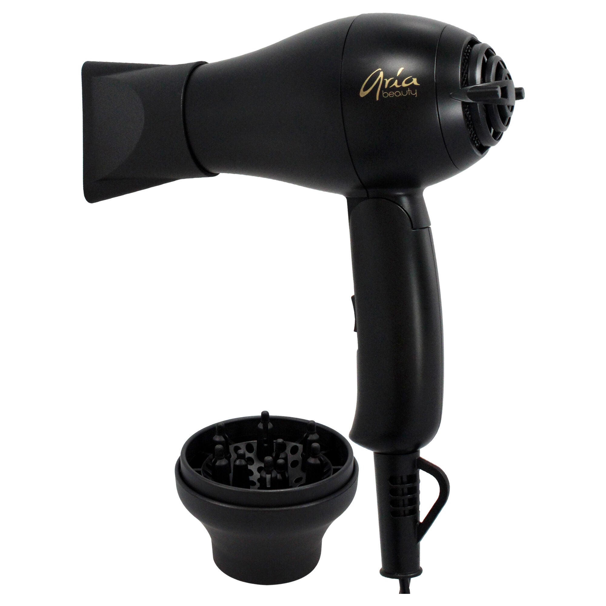 Tonic Mini Blow Dryer and Diffuser - Black by Aria Beauty for Women - 1 Pc Hair Dryer, See Description, alternate image number 4