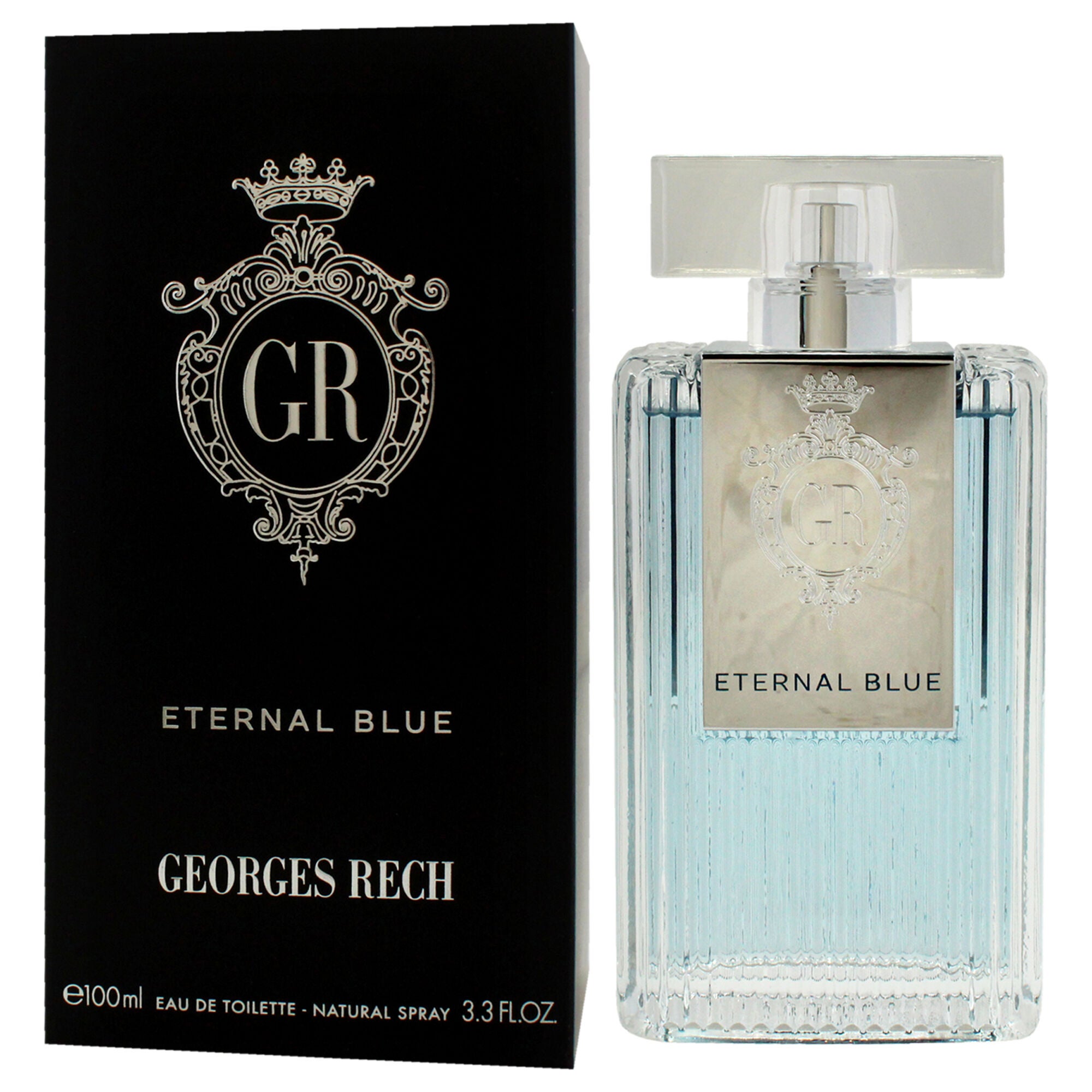 Eternal Blue by Georges Rech for Men - 3.3 oz EDT Spray, Clear, alternate image number 3
