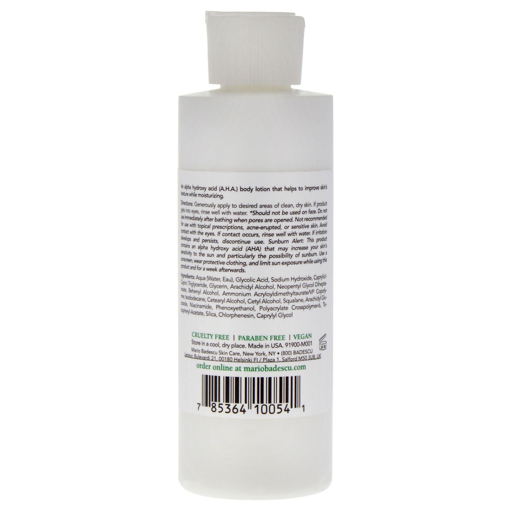AHA Body Lotion by Mario Badescu for Unisex - 6 oz Body Lotion, See Description, alternate image number 1