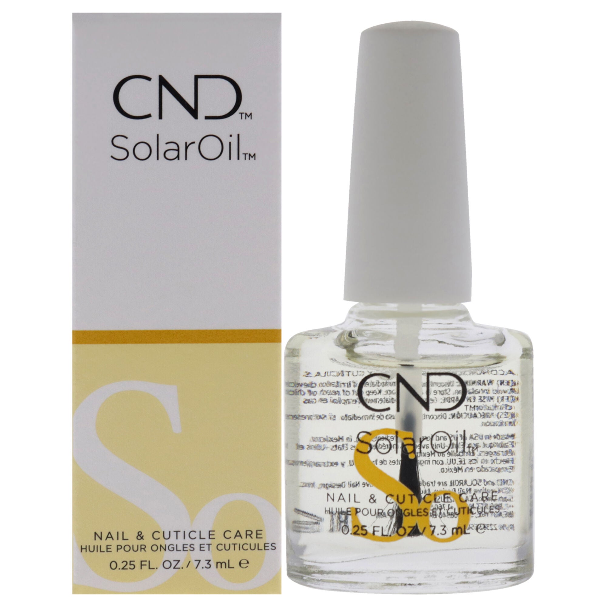 SolarOil Nail and Cuticle by CND for Women - 0.25 oz Treatment, See Description, hi-res image number 0