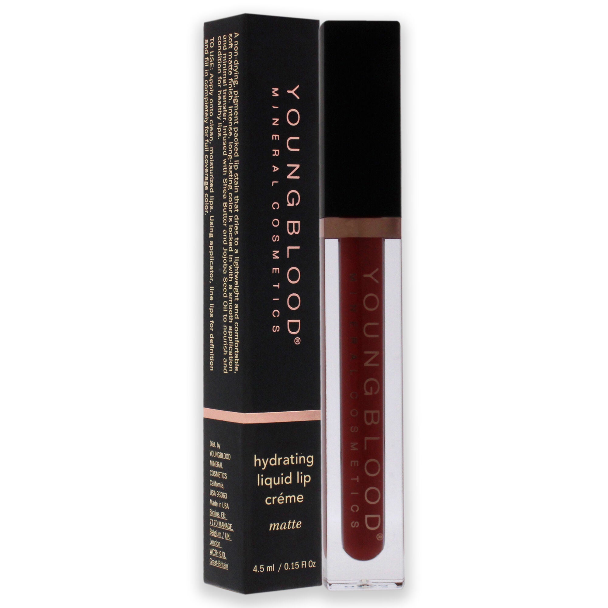 Hydrating Liquid Lip Creme - La Dolce Vita by Youngblood for Women - 0.15 oz Lipstick, See Description, alternate image number 2