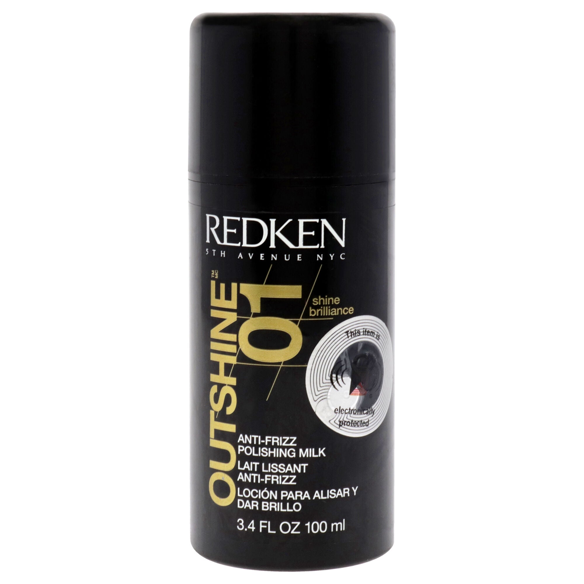 Outshine 01 Anti-Frizz Polishing Milk by Redken for Unisex - 3.4 oz Milk, See Description, hi-res image number 0