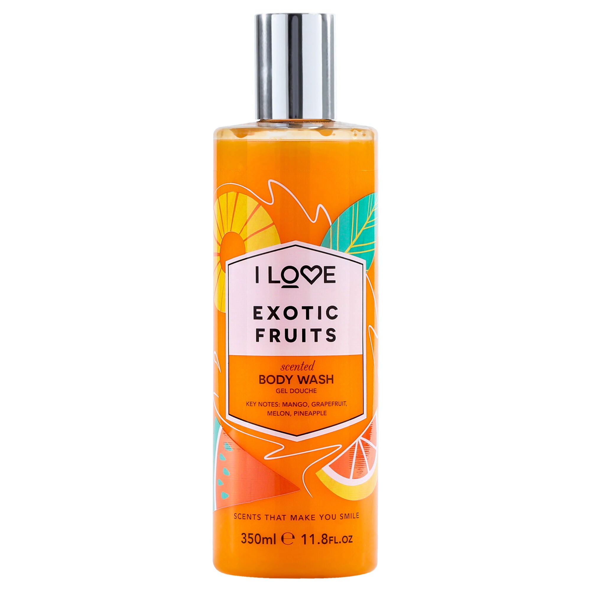 Scented Body Wash - Exotic Fruit by I Love Cosmetics for Women - 11.8 oz Body Wash, See Description, hi-res image number 0
