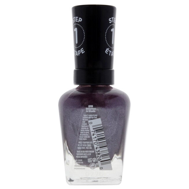 Miracle Gel - 839 Stilettos and Studs by Sally Hansen for Women - 0.5 oz Nail Polish, , alternate image number null