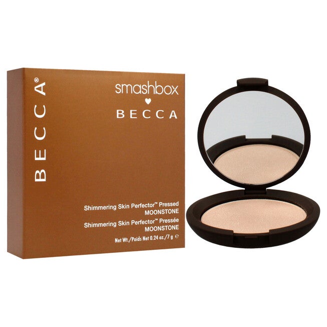 Becca Shimmering Skin Perfector Pressed - Moonstone by SmashBox for Women - 0.24 oz Highlighter, , alternate image number 7
