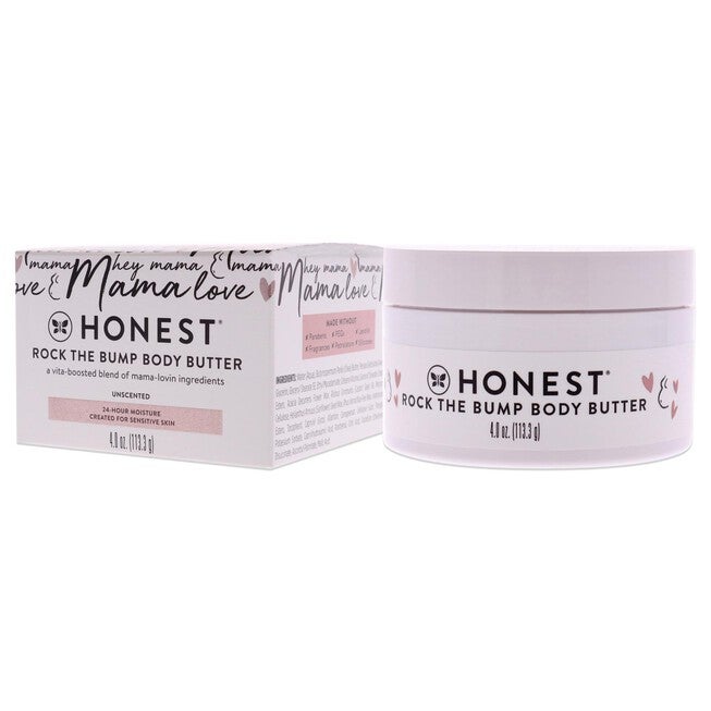 Rock the Bump Body Butter by Honest for Women - 4 oz Body Butter, See Description, alternate image number null