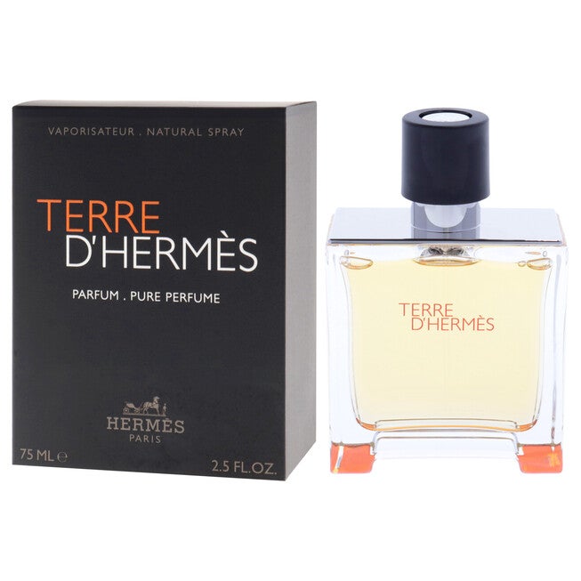 Terre DHermes by Hermes for Men - 2.5 oz Pure Perfume Spray, NA, alternate image number null