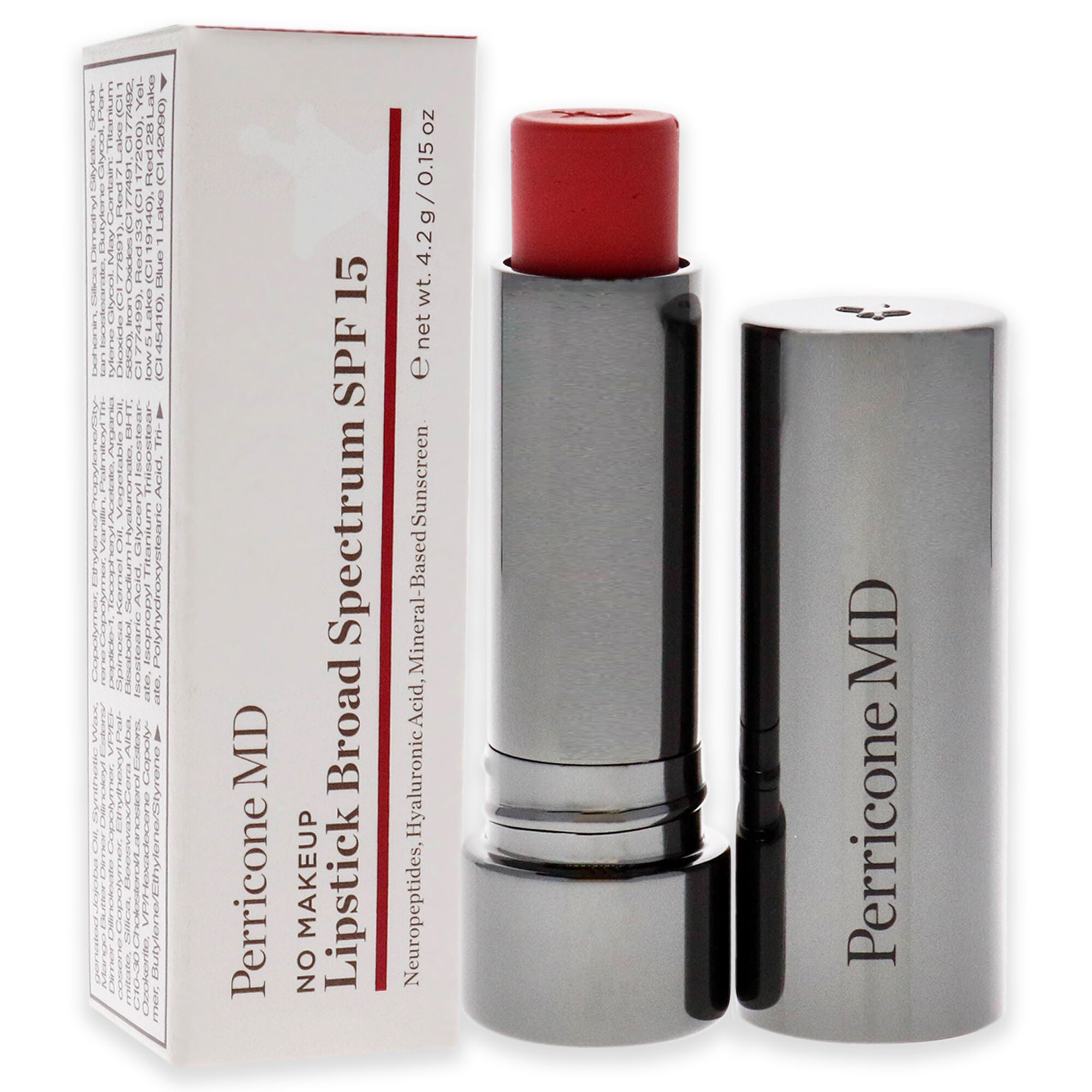 No Makeup Lipstick SPF 15 - Red by Perricone MD for Women - 0.15 oz Lipstick, See Description, alternate image number 1