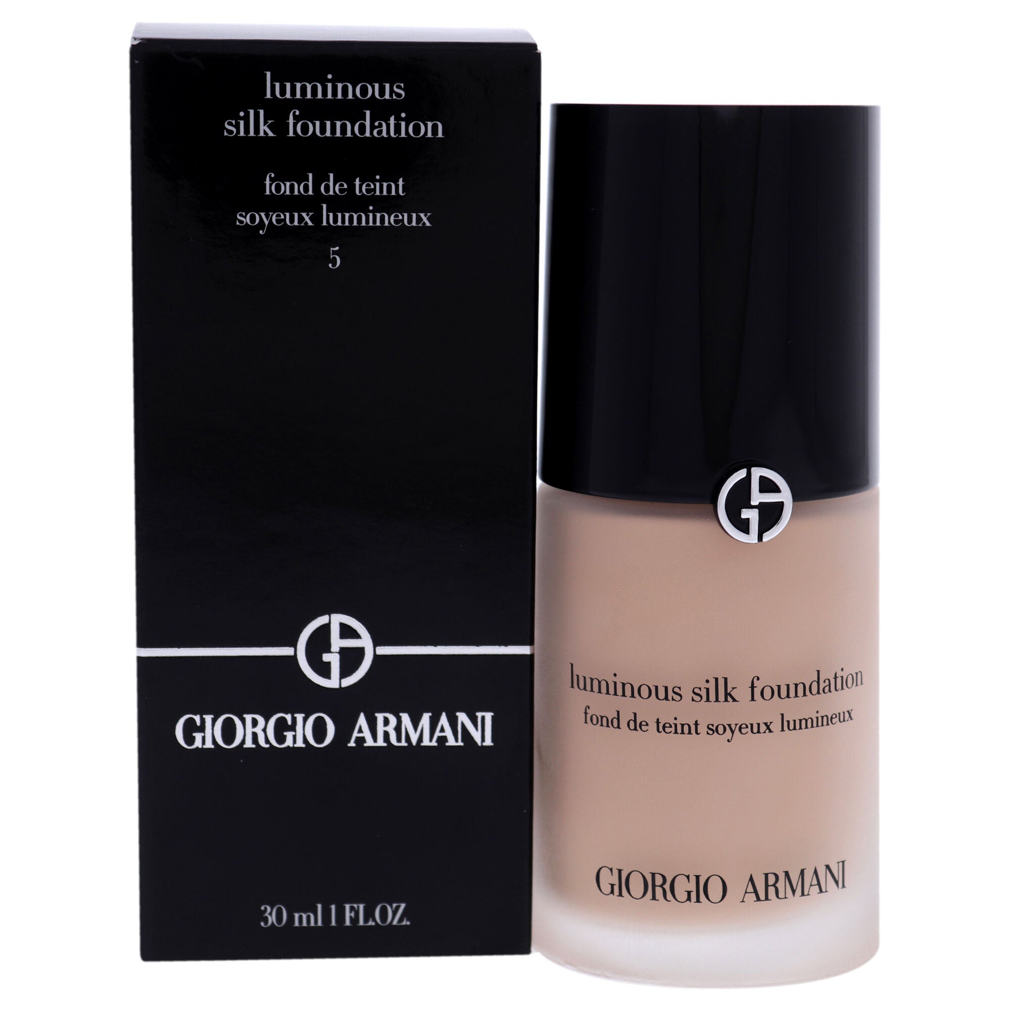 Luminous Silk Foundation - 5 Medium Neutral by Giorgio Armani for Women - 1 oz Foundation, See Description, hi-res image number 0