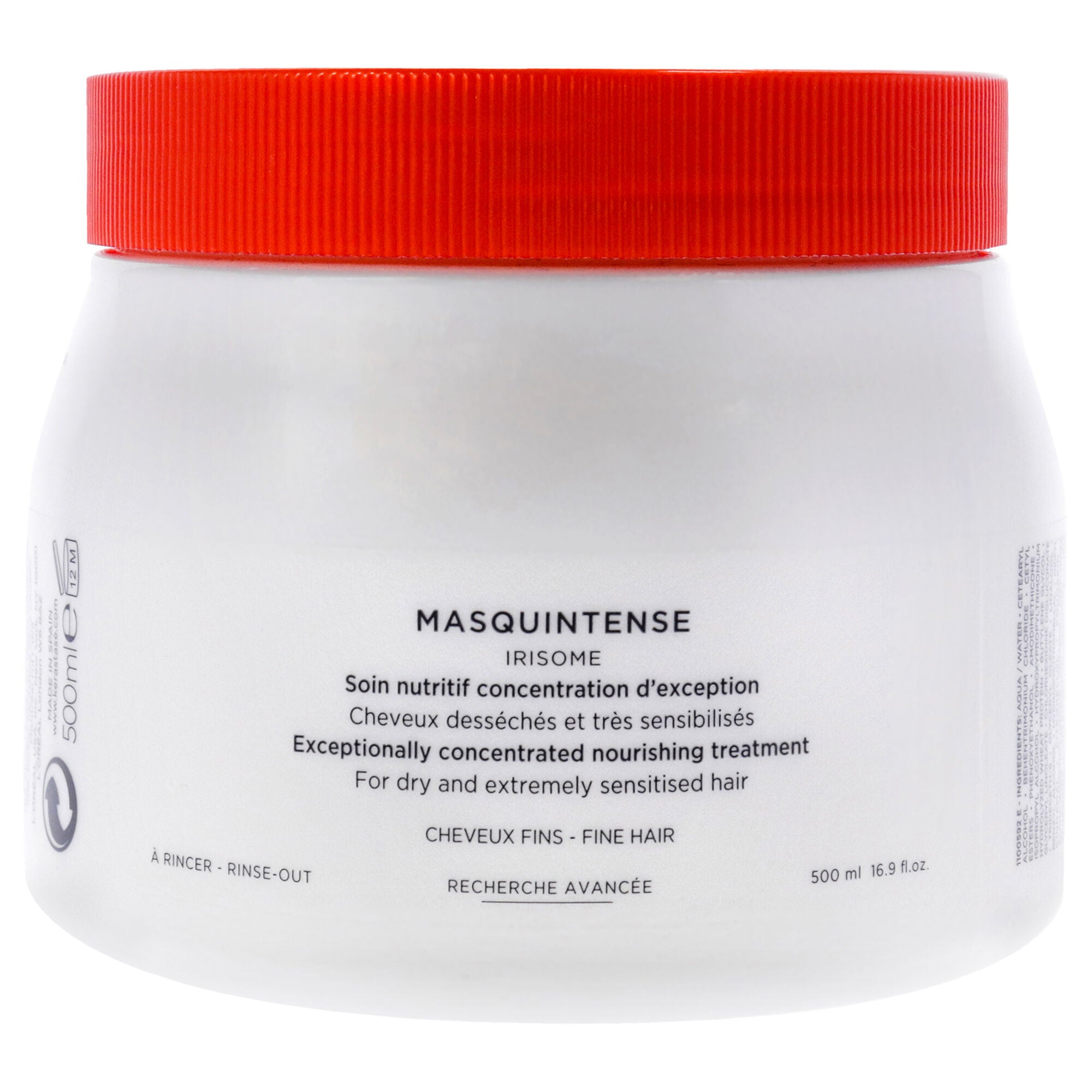 Nutritive Masquintense - Fine Hair by Kerastase for Unisex - 16.9 oz Masque, , alternate image number 4