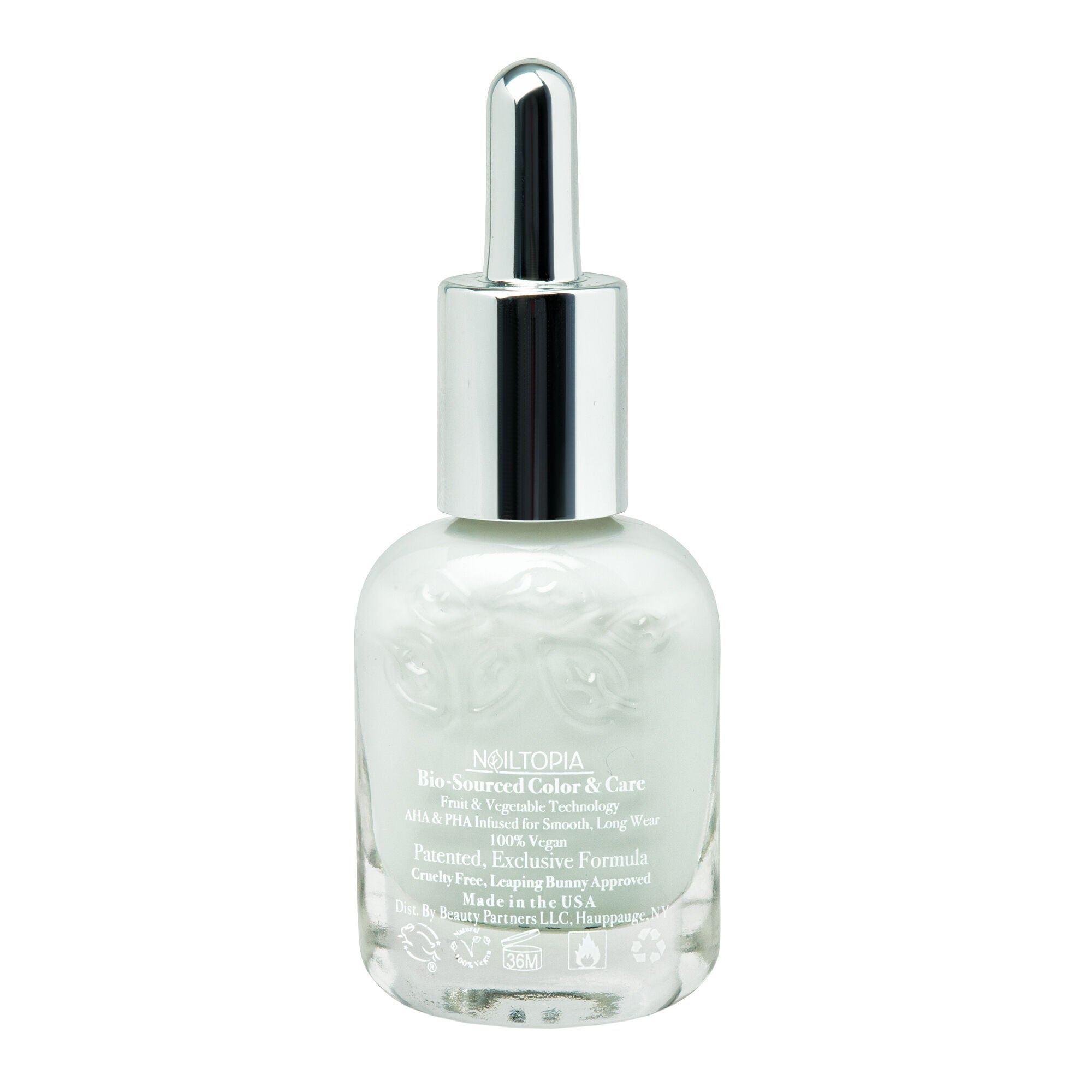 Bio-Sourced Chip Free Nail Lacquer - Morning Fog by Nailtopia for Women - 0.41 oz Nail Polish, See Description, alternate image number 2