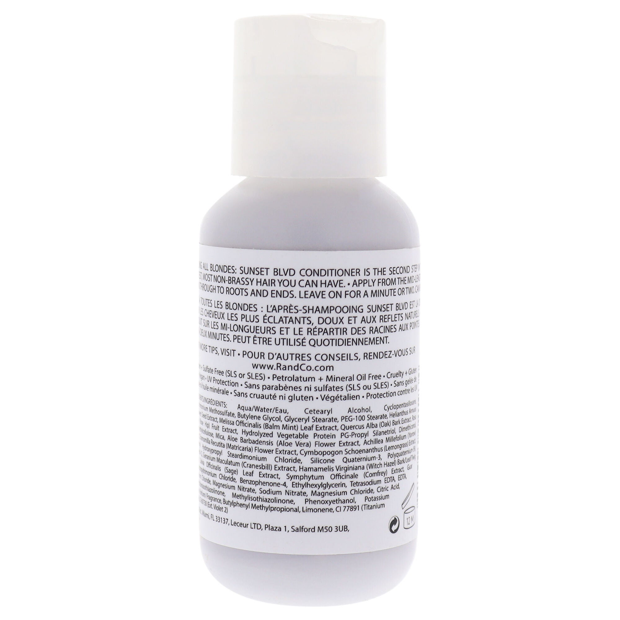 Sunset Blvd Blonde Conditioner by R+Co for Unisex - 1.7 oz Conditioner, , alternate image number 4