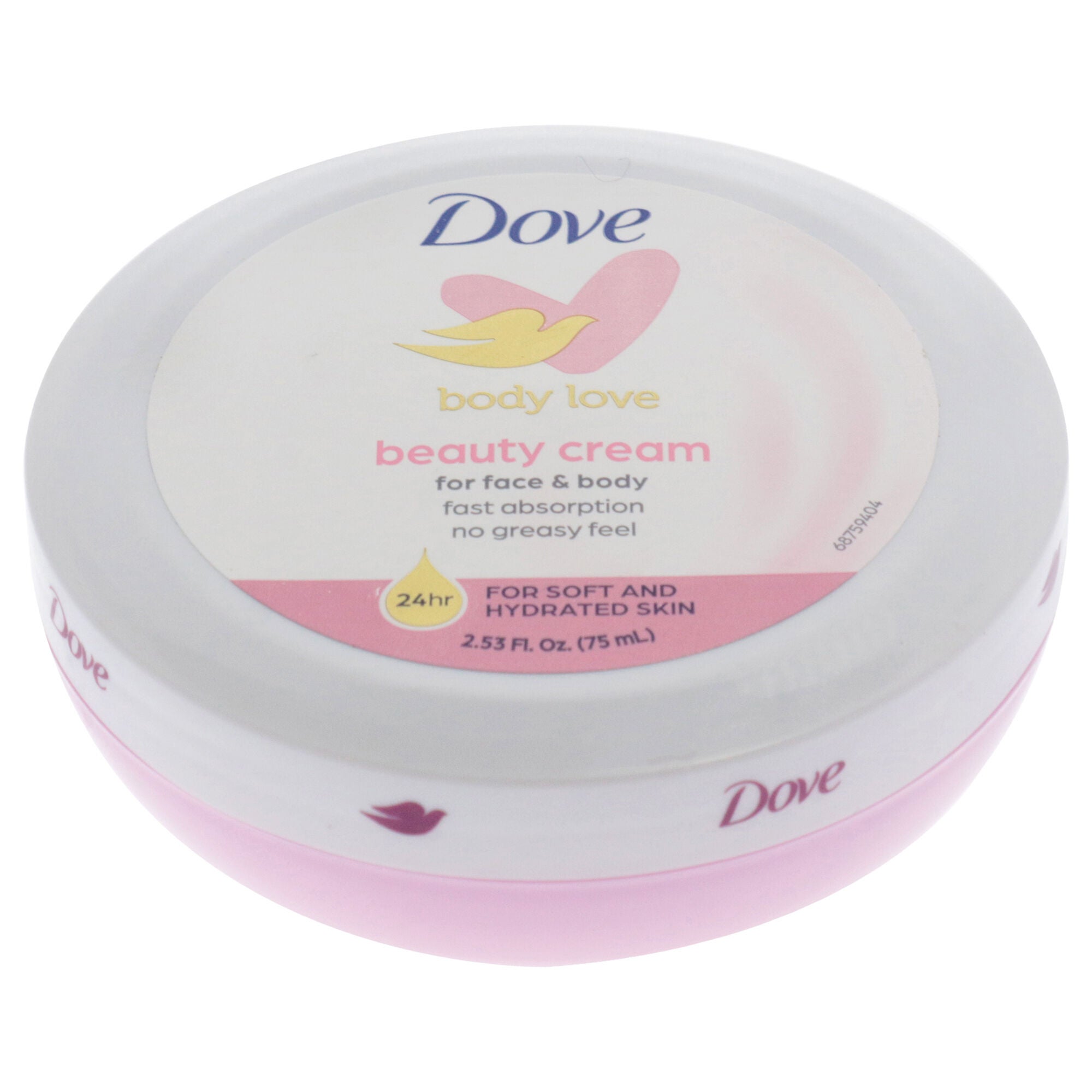 Beauty Cream - Pink by Dove for Women - 2.53 oz Cream, See Description, alternate image number 2