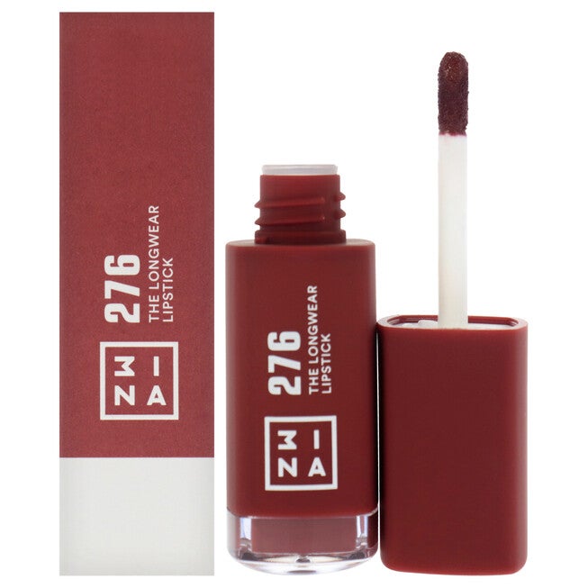 The Longwear Lipstick - 276 Chestnut Brown by 3INA for Women - 0.20 oz Lipstick, See Description, hi-res image number 0