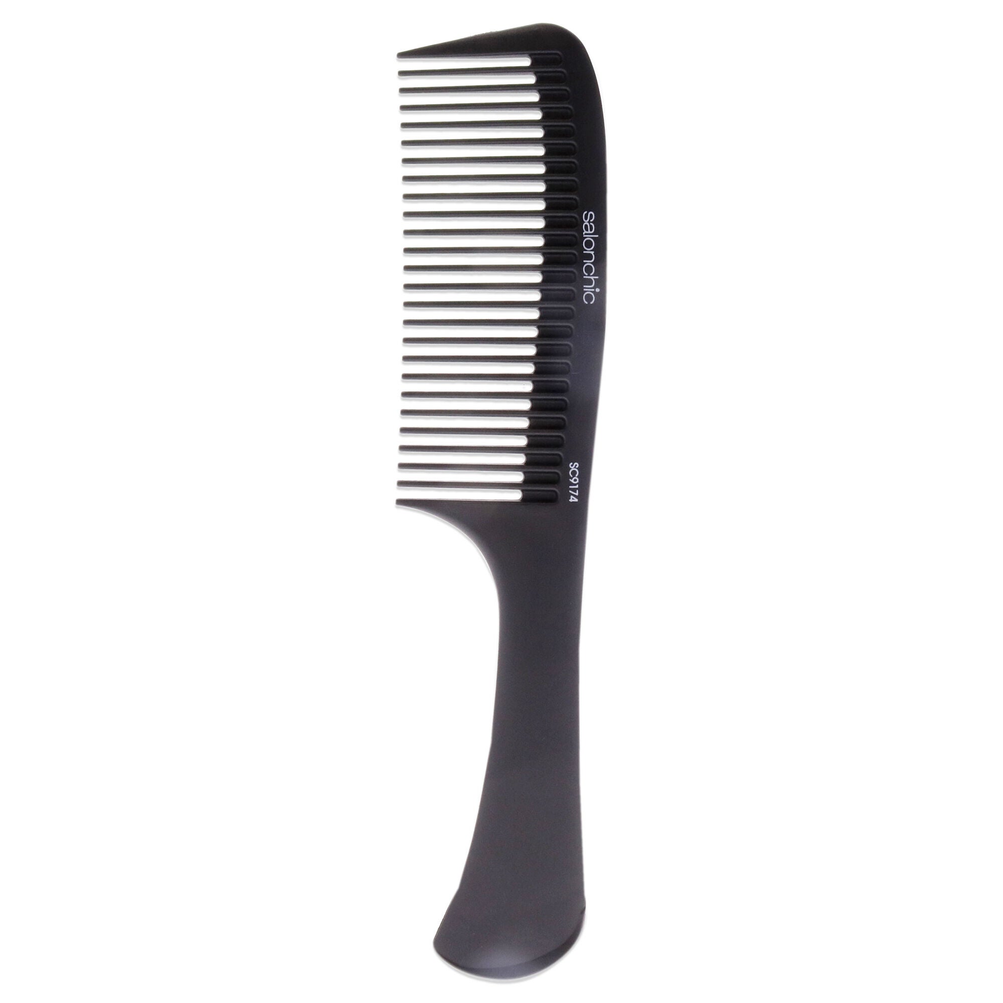 Rake Carbon Comb 8.75 by SalonChic for Unisex - 1 Pc Comb, See Description, alternate image number 2