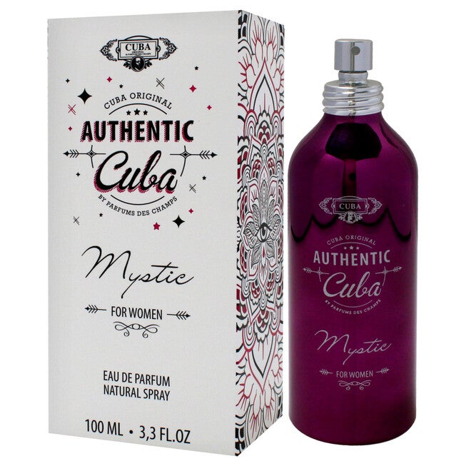 Cuba Authentic Mystic by Cuba for Women - 3.3 oz EDP Spray, See Description, alternate image number 3