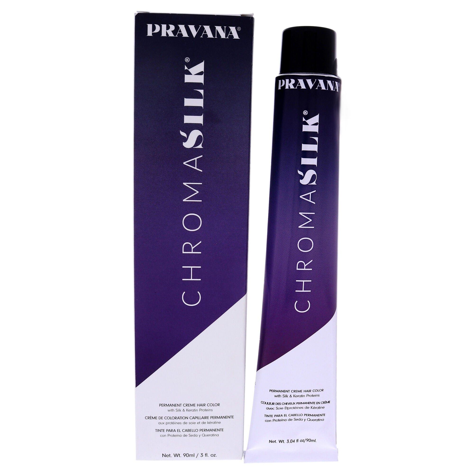 ChromaSilk Creme Hair Color - 5.3 Light Golden Brown by Pravana for Unisex - 3 oz Hair Color, See Description, hi-res image number 0