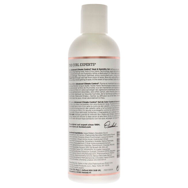 Advanced Climate Control Heat and Humidity Gel by Ouidad for Unisex - 8.5 oz Gel, , alternate image number null