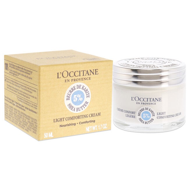 Shea Butter Light Comforting Cream by LOccitane for Unisex - 1.7 oz Cream, NA, alternate image number null