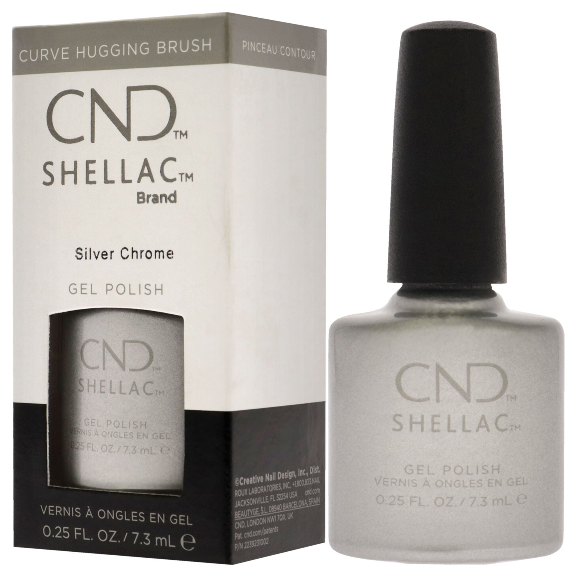 Shellac Nail Color - Silver Chrome by CND for Women - 0.25 oz Nail Polish, , alternate image number 8
