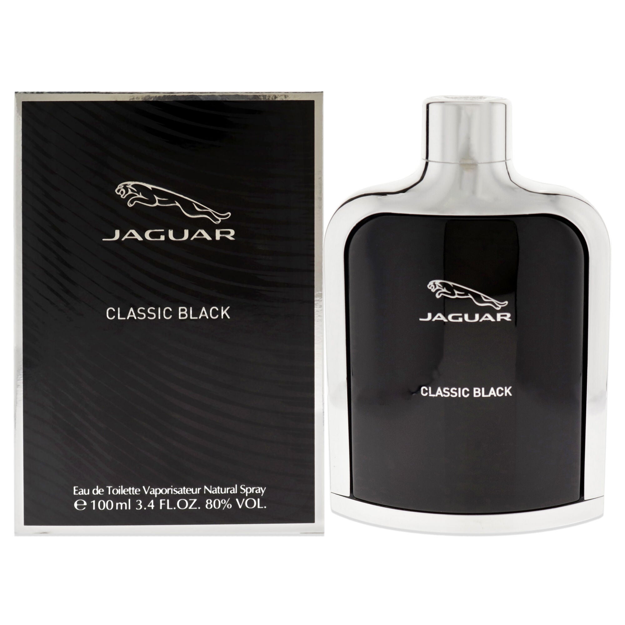 Jaguar Classic Black by Jaguar for Men - 3.4 oz EDT Spray, See Description, hi-res image number 0