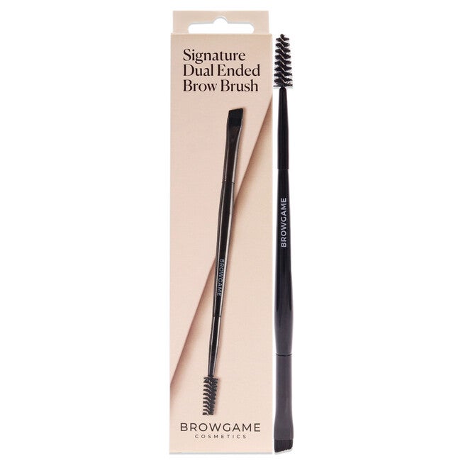 Signature Dual Ended Brow Brush by Browgame for Women - 1 Pc Brush, NA, hi-res image number null