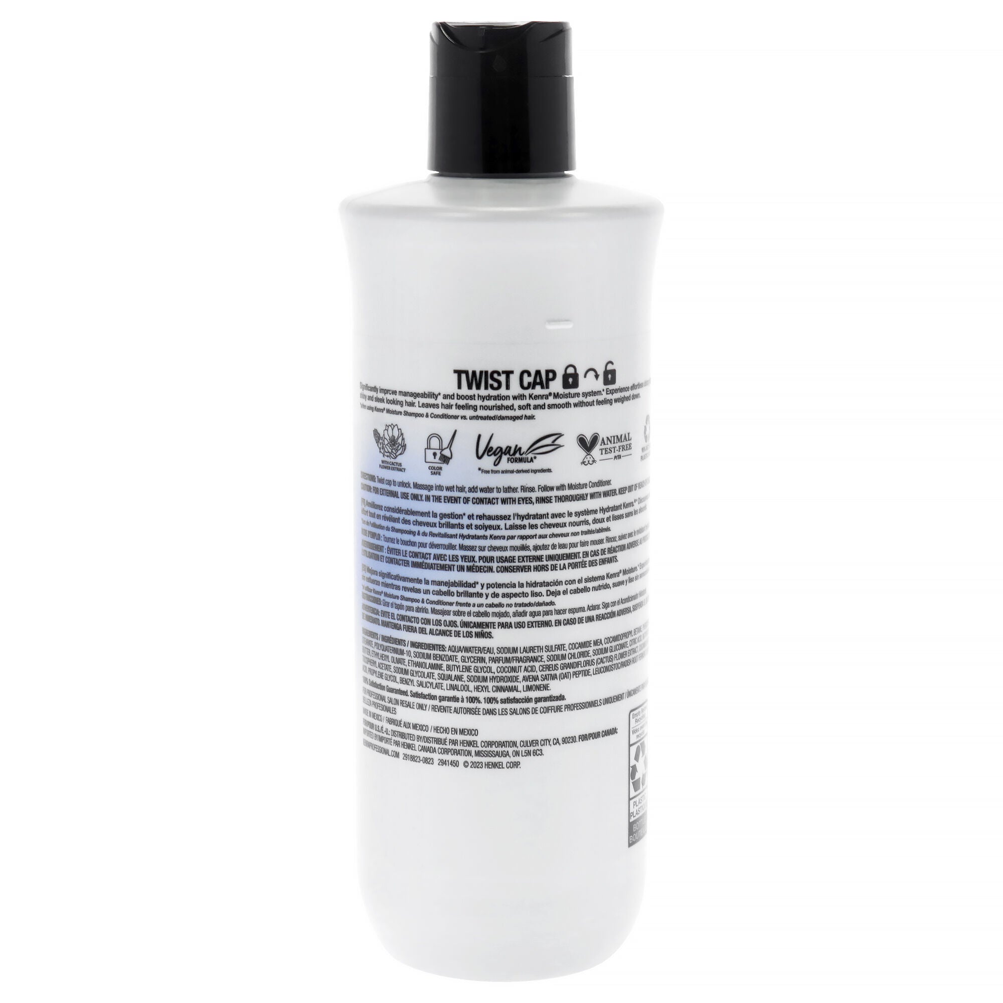 Moisture Shampoo by Kenra for Unisex - 10.1 oz Shampoo, See Description, alternate image number 2