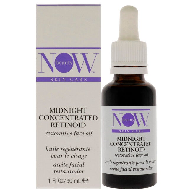 Midnight Concentrated Retinoid Restorative Face Oil by NOW Beauty for Unisex - 1 oz Oil, NA, hi-res image number null