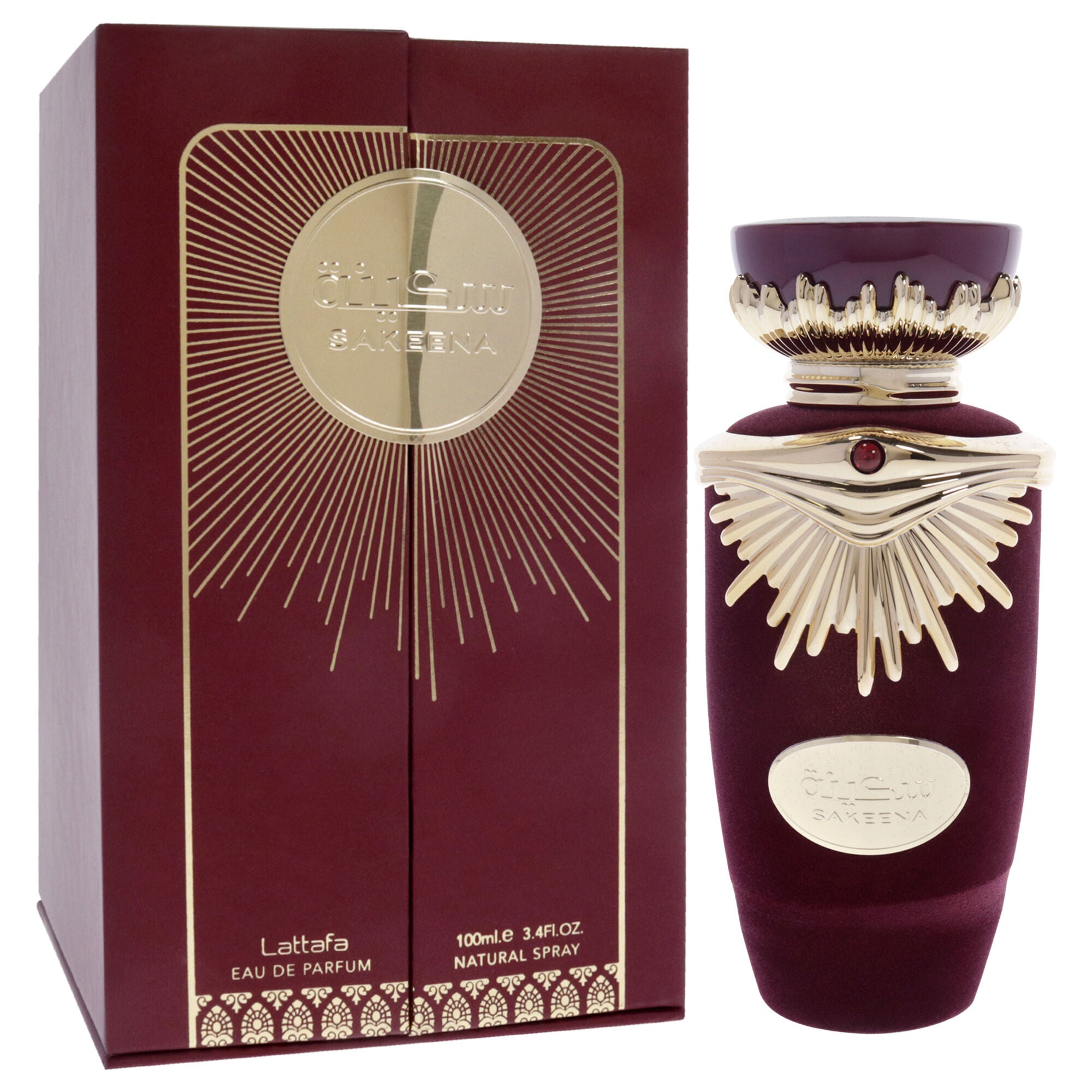 Sakeena by Lattafa for Unisex - 3.4 oz EDP Spray, See Description, alternate image number 1
