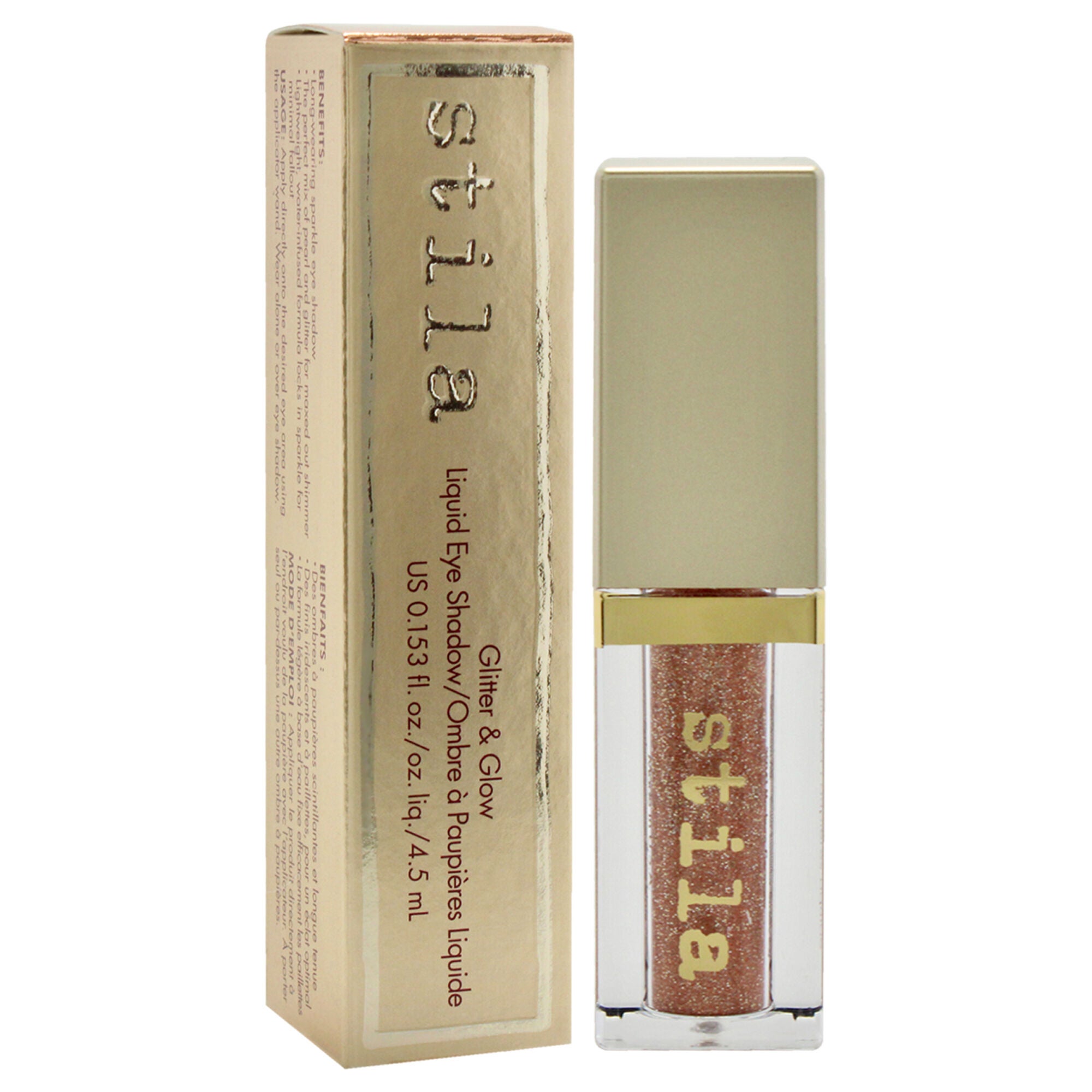 Glitter and Glow Liquid Eyeshadow - Kitten Karma by Stila for Women - 0.153 oz Eyeshadow, See Description, alternate image number 2