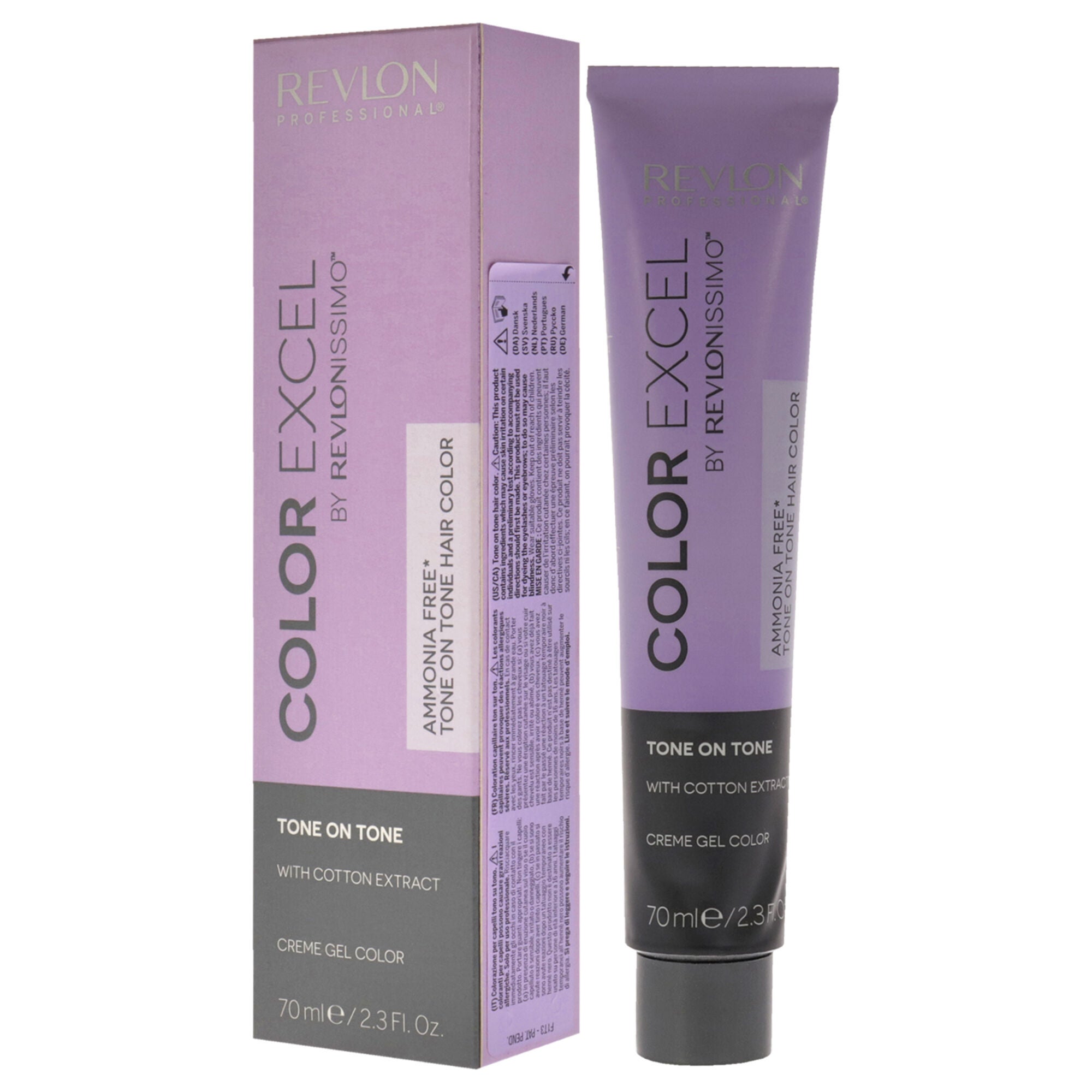 Revlonissimo Color Excel - 8.01 Light Natural Ash Blonde by Revlon for Unisex - 2.3 oz Hair Color, See Description, alternate image number 3