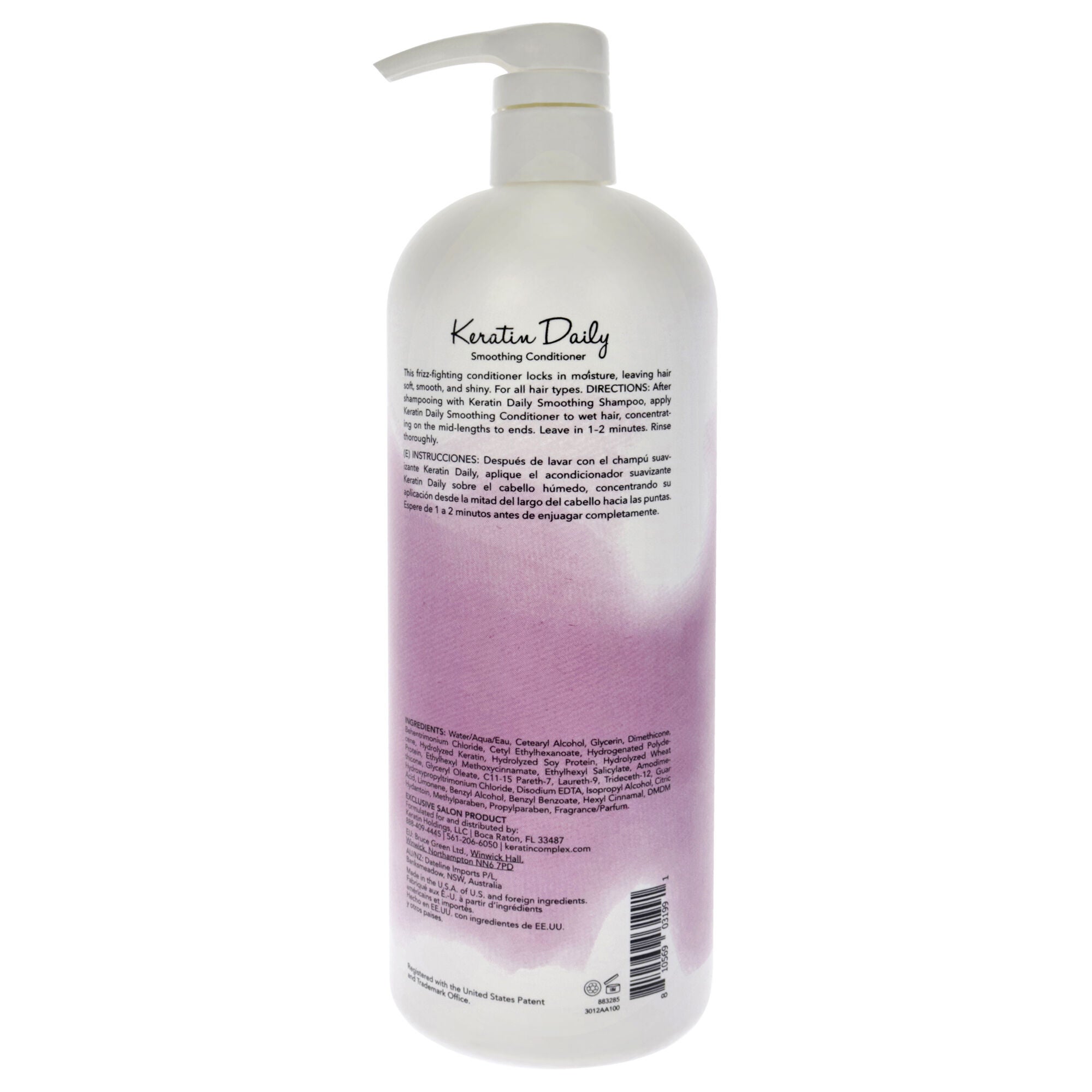 Keratin Daily Conditioner by Keratin Perfect for Unisex - 32 oz Conditioner, , alternate image number 4
