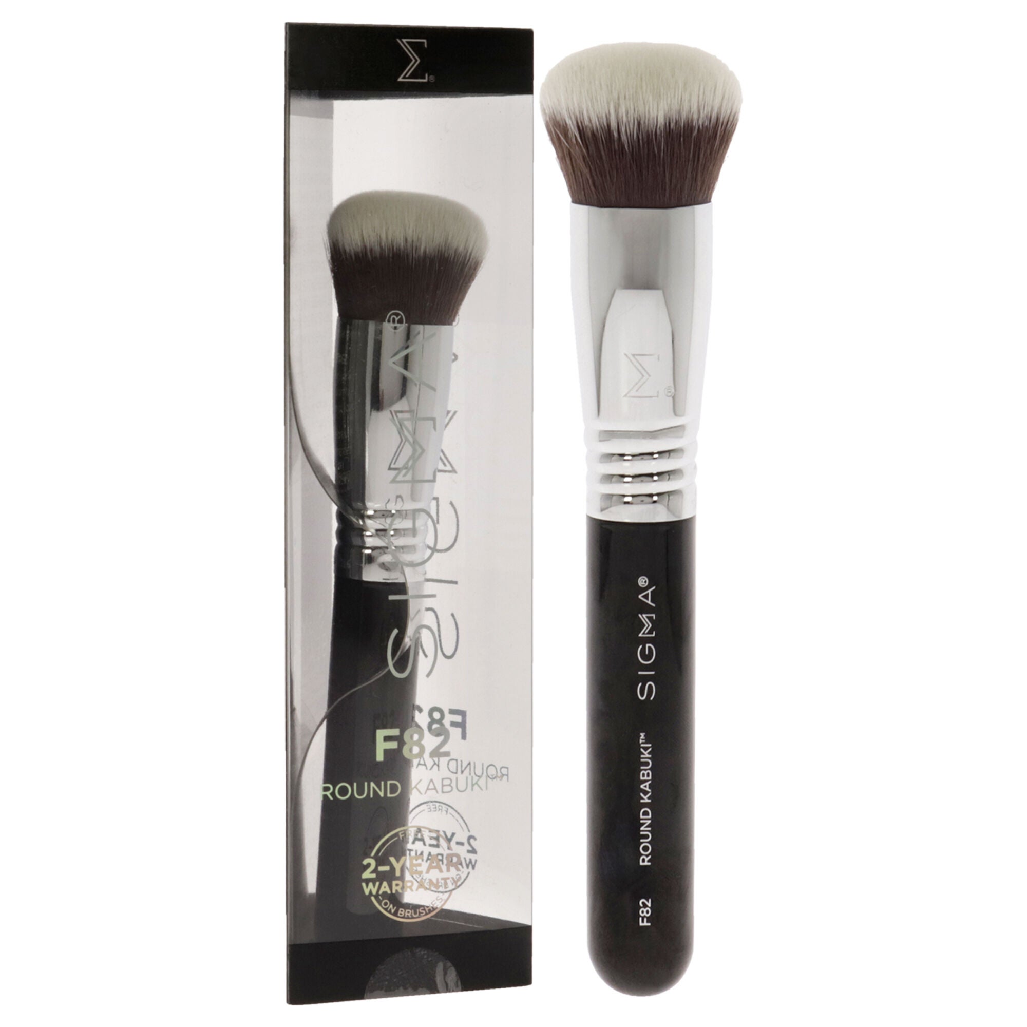 Round Kabuki Brush - F82 by SIGMA for Women - 1 Pc Brush, NA, hi-res image number 0