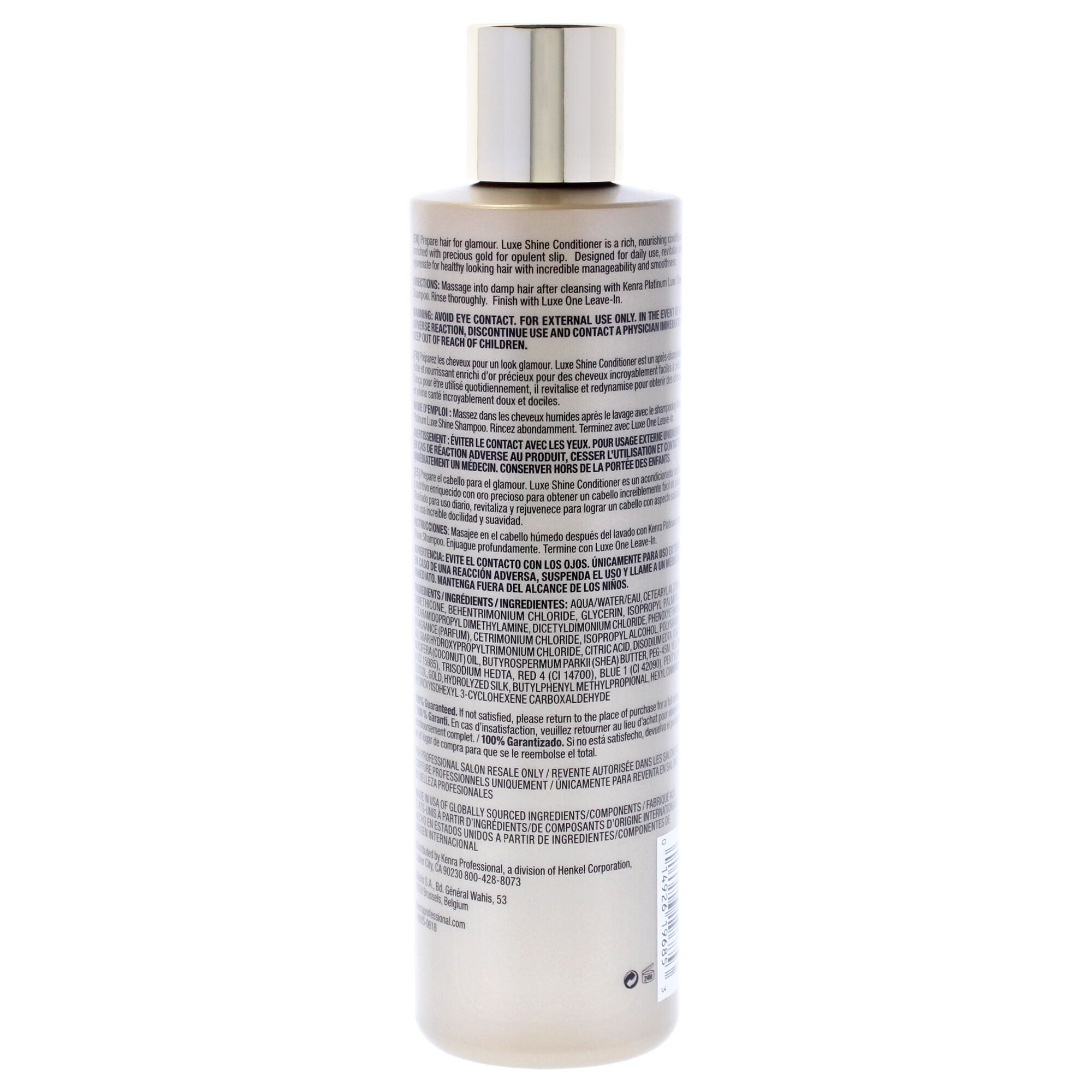 Platinum Luxe Shine Conditioner by Kenra for Unisex - 8.5 oz Conditioner, Beige, alternate image number 1