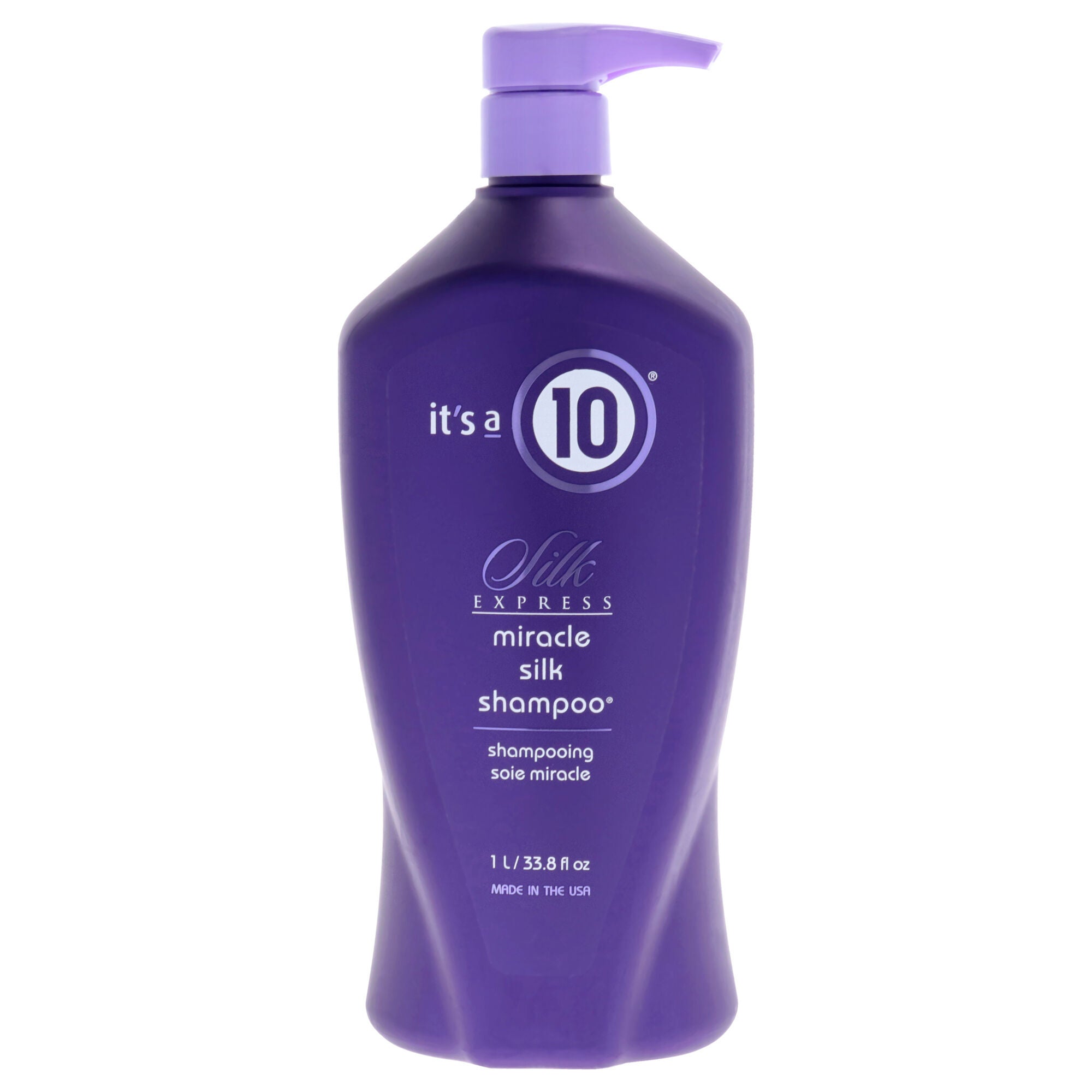 Silk Express Miracle Silk Shampoo by Its A 10 for Unisex - 33.8 oz Shampoo, See Description, hi-res image number 0