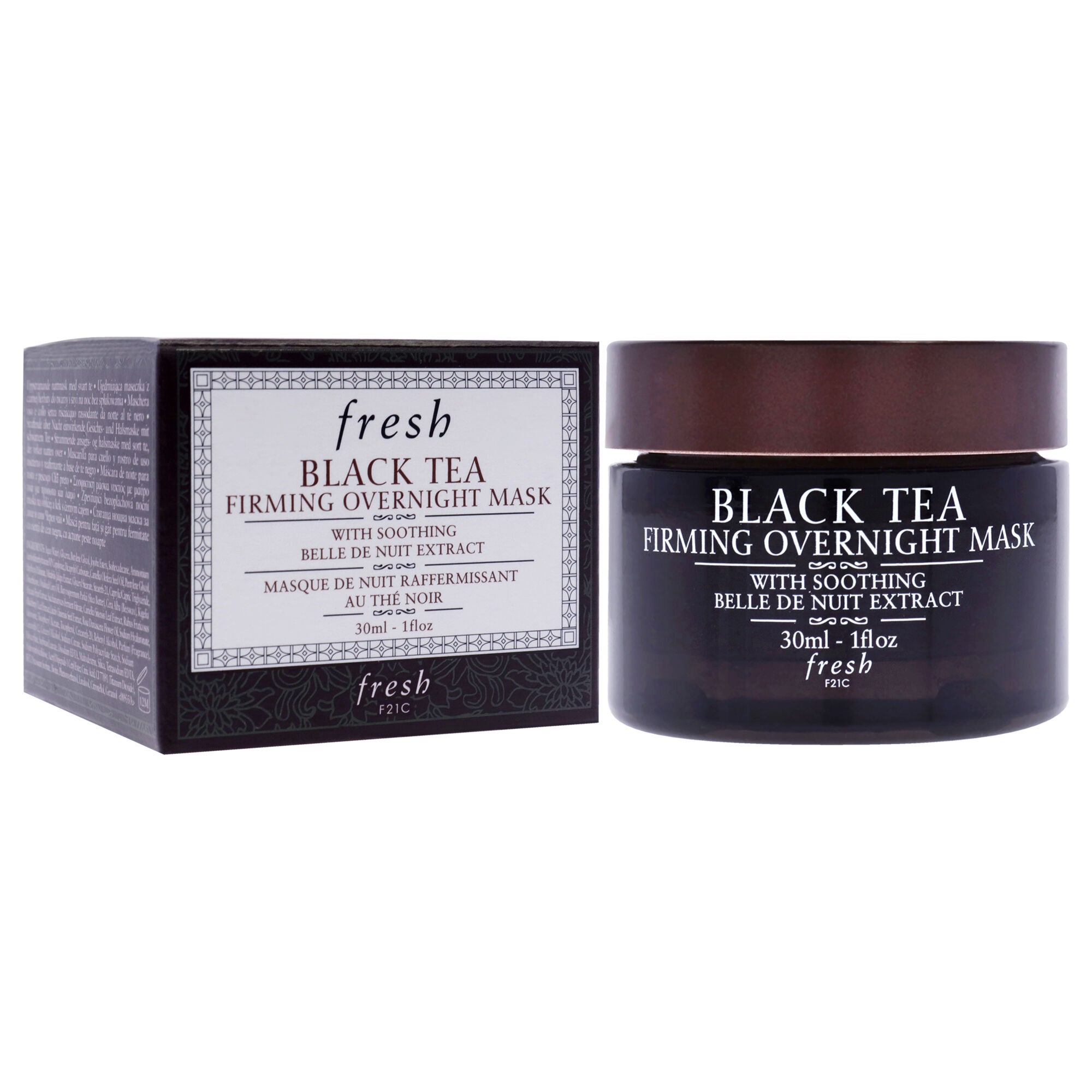 Black Tea Firming Overnight Mask by Fresh for Women - 1 oz Mask, See Description, alternate image number 1