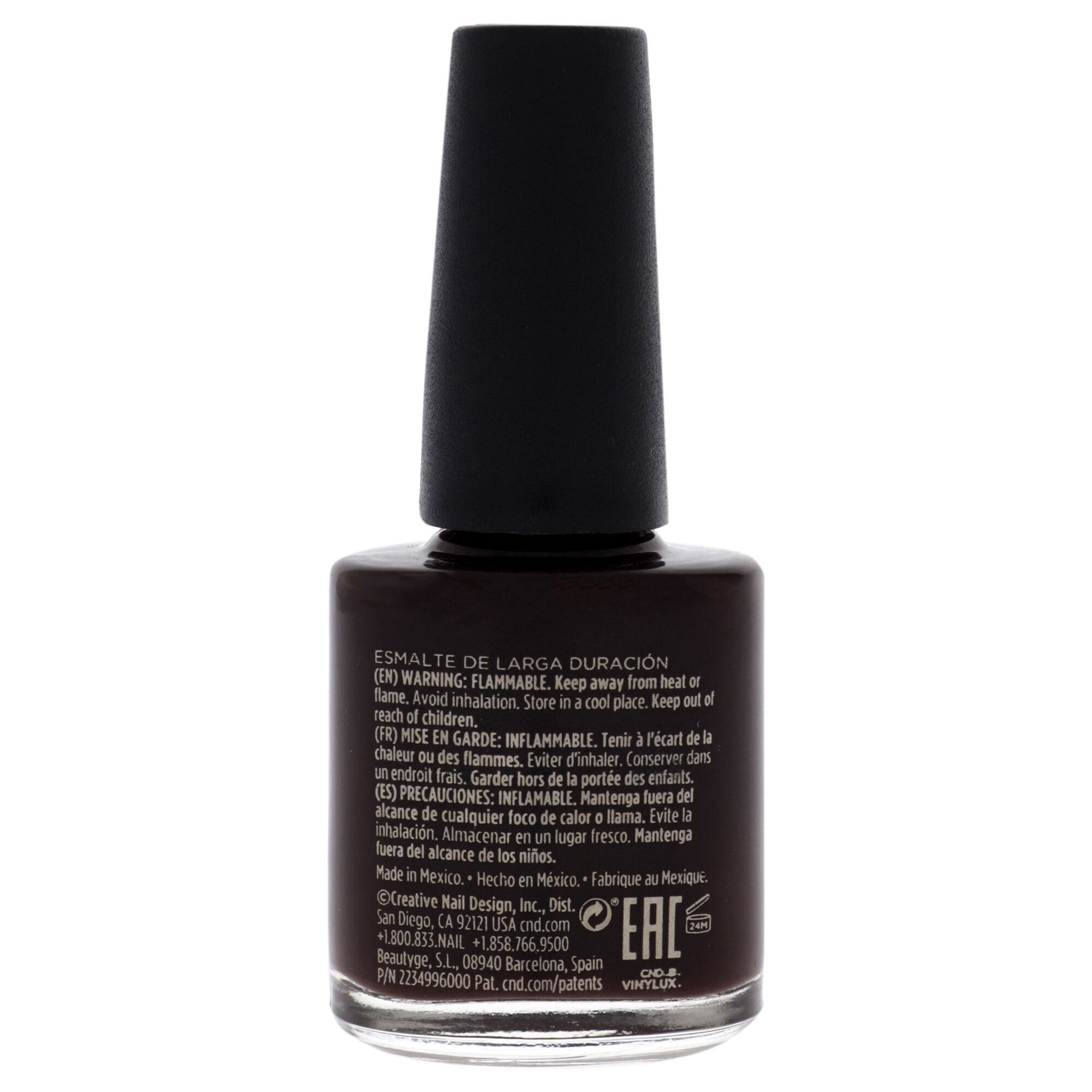 Vinylux Nail Polish - 304 Black Cherry by CND for Women - 0.5 oz Nail Polish, See Description, alternate image number 2