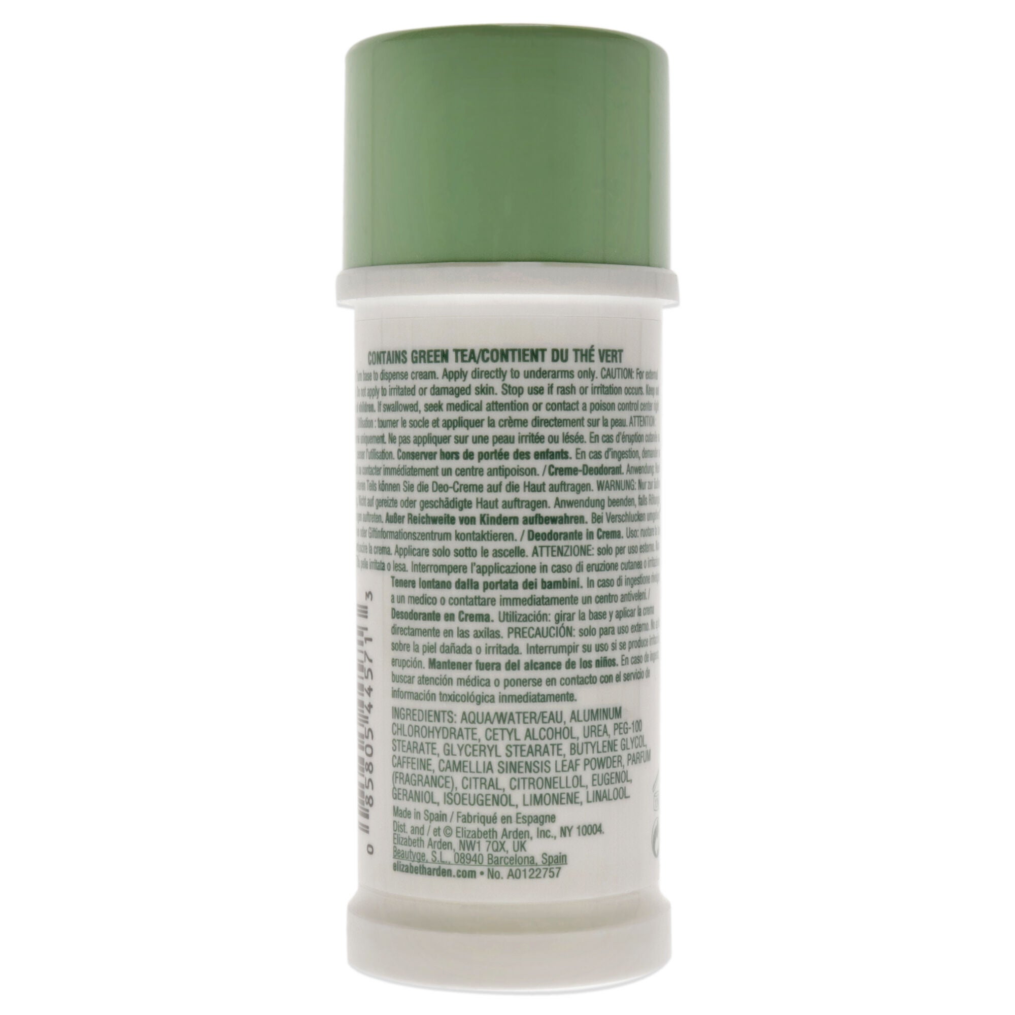 Green Tea by Elizabeth Arden for Women - 1.5 oz Cream Deodorant, , alternate image number 3