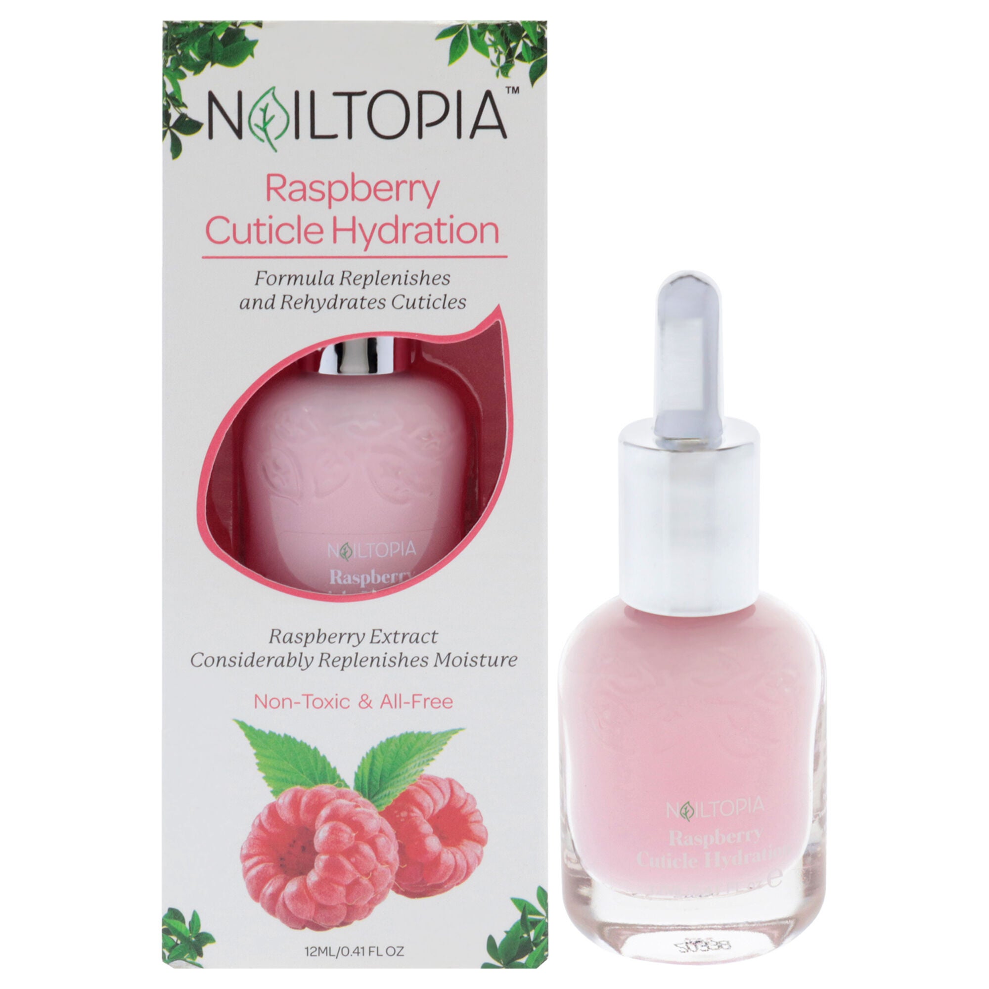 Cuticle Hydration - Raspberry by Nailtopia for Women - 0.41 oz Nail Treatment, See Description, hi-res image number 0