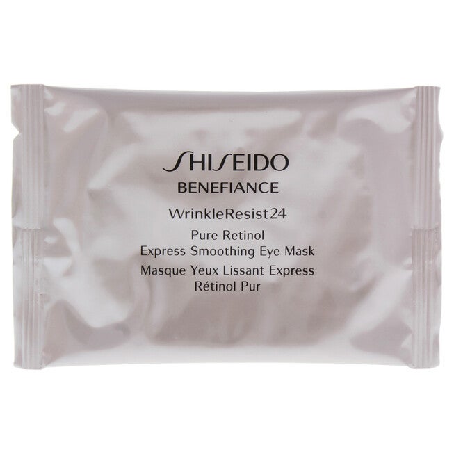 Benefiance WrinkleResist24 Pure Retinol Express Smoothing Eye Mask by Shiseido for Unisex - 12 Pc Sheets Eye Mask, NA, alternate image number null