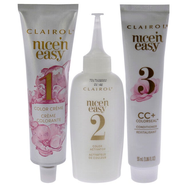 Nice n Easy Permanent Color - 6A 114 Light Ash Brown by Clairol for Women - 1 Application Hair Color, NA, alternate image number null