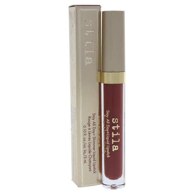 Stay All Day Liquid Lipstick - Miele Shimmer by Stila for Women - 0.1 oz Lipstick, NA, hi-res image number null
