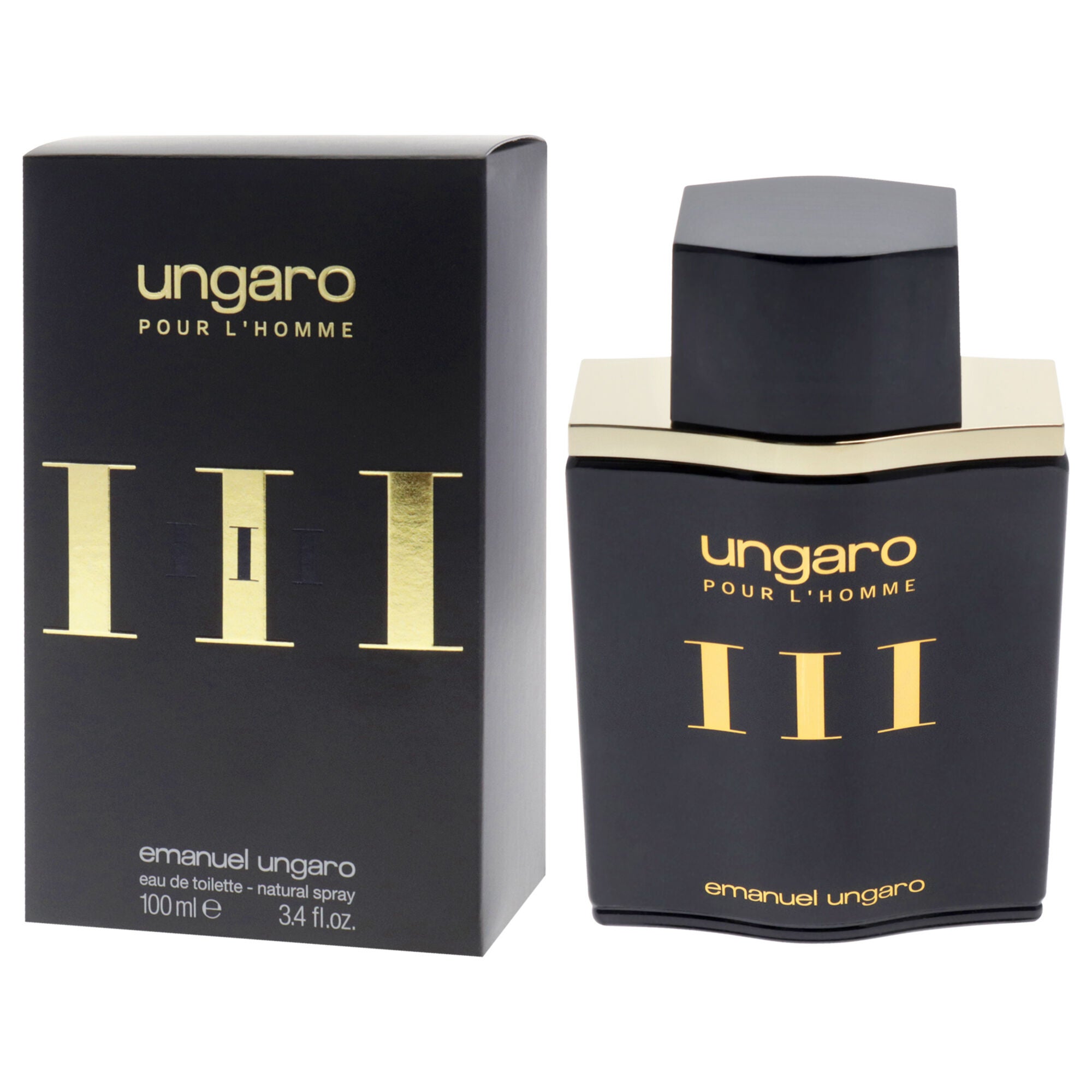 Ungaro III by Emanuel Ungaro for Men - 3.4 oz EDT Spray, See Description, alternate image number 3