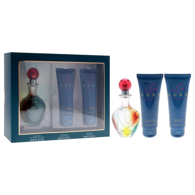Live Luxe by Jennifer Lopez for Women - 3 Pc Gift Set 3.4oz EDP Spray, 2.5oz Shower Gel, 2.5oz Body Lotion, NA, alternate image number null